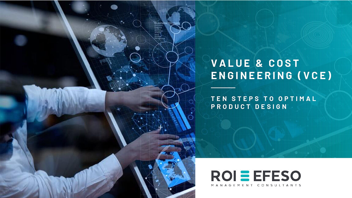 Guideline: 10 steps to optimal product design, whitepaper about value & cost engineering