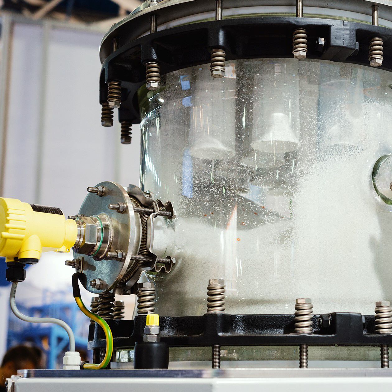 OPEX Exzellenz Detailaufnahme einer Machine in der Produktion