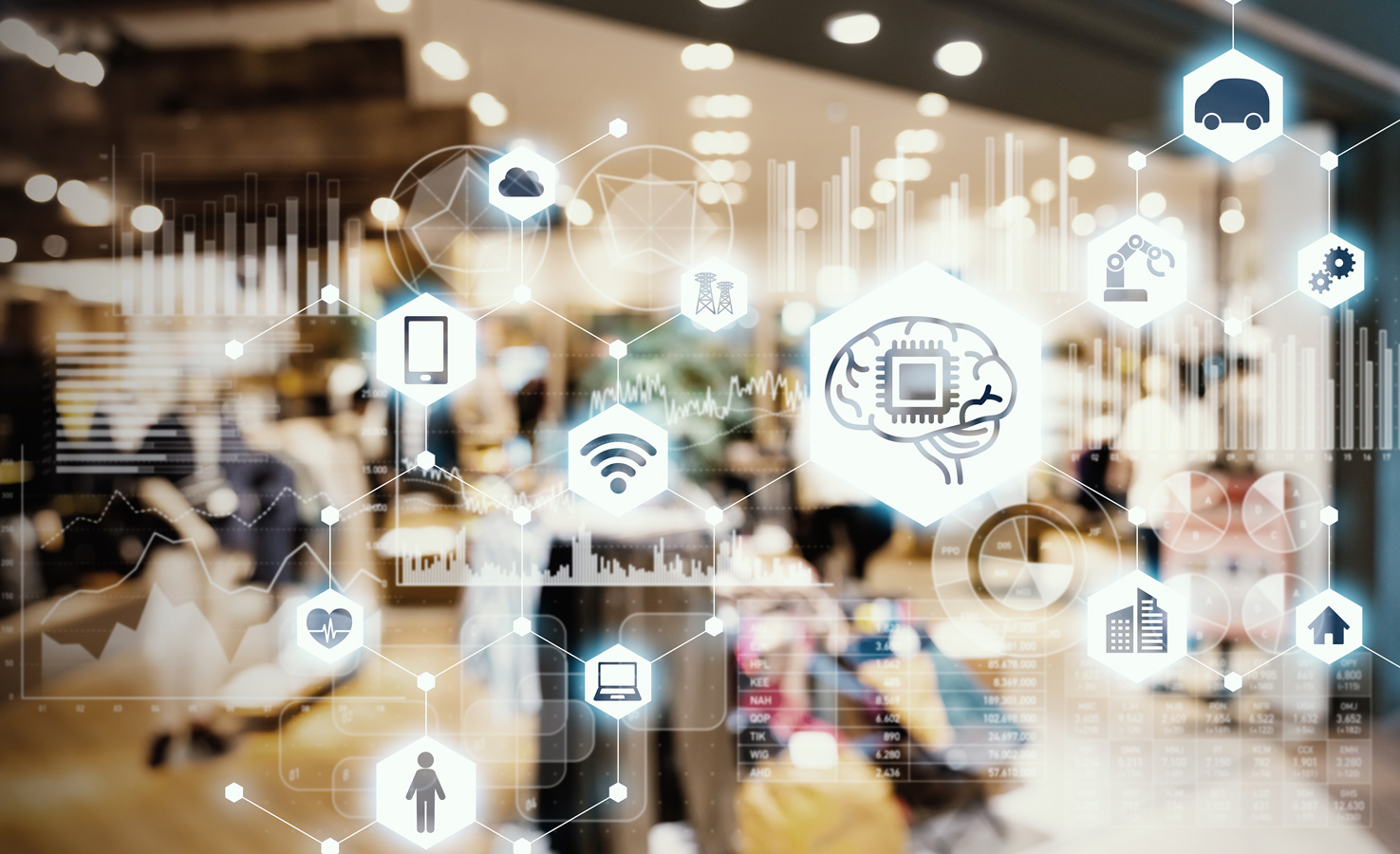 ROI Smart Product Bild von Vernetzungen unterschiedlicher Produkte