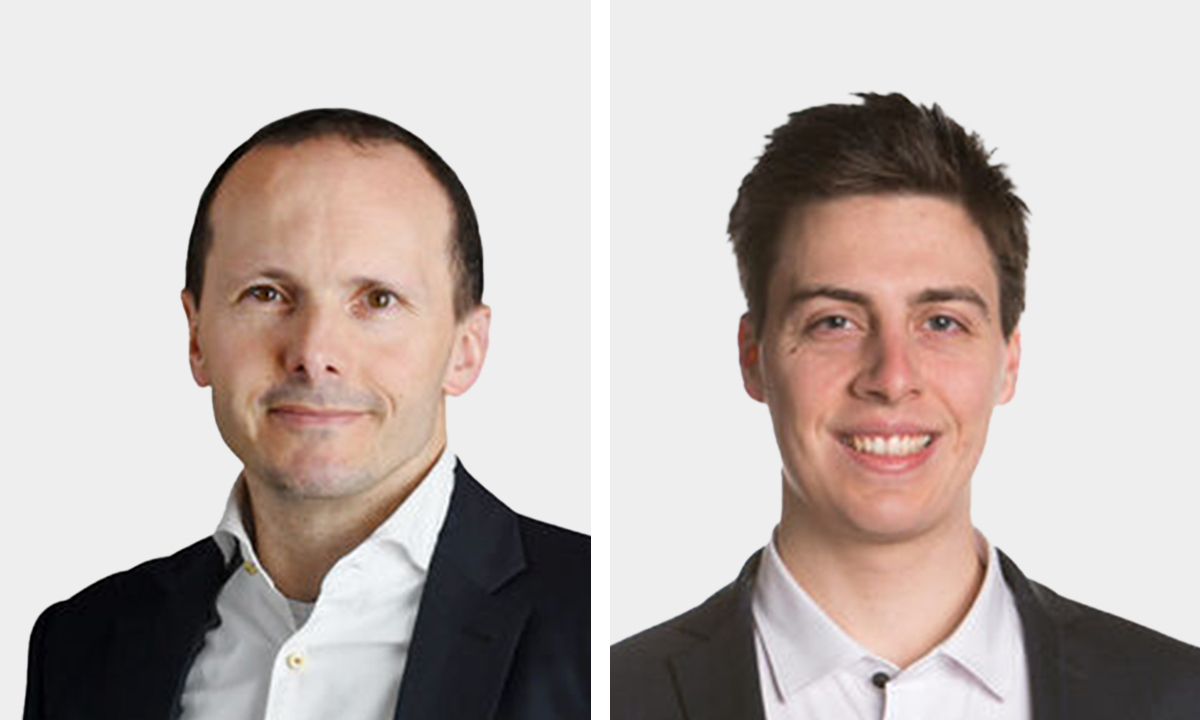 Portrait of Ahmed Sahyoun and Benjamin Thron from EFESO Management Consulting AG